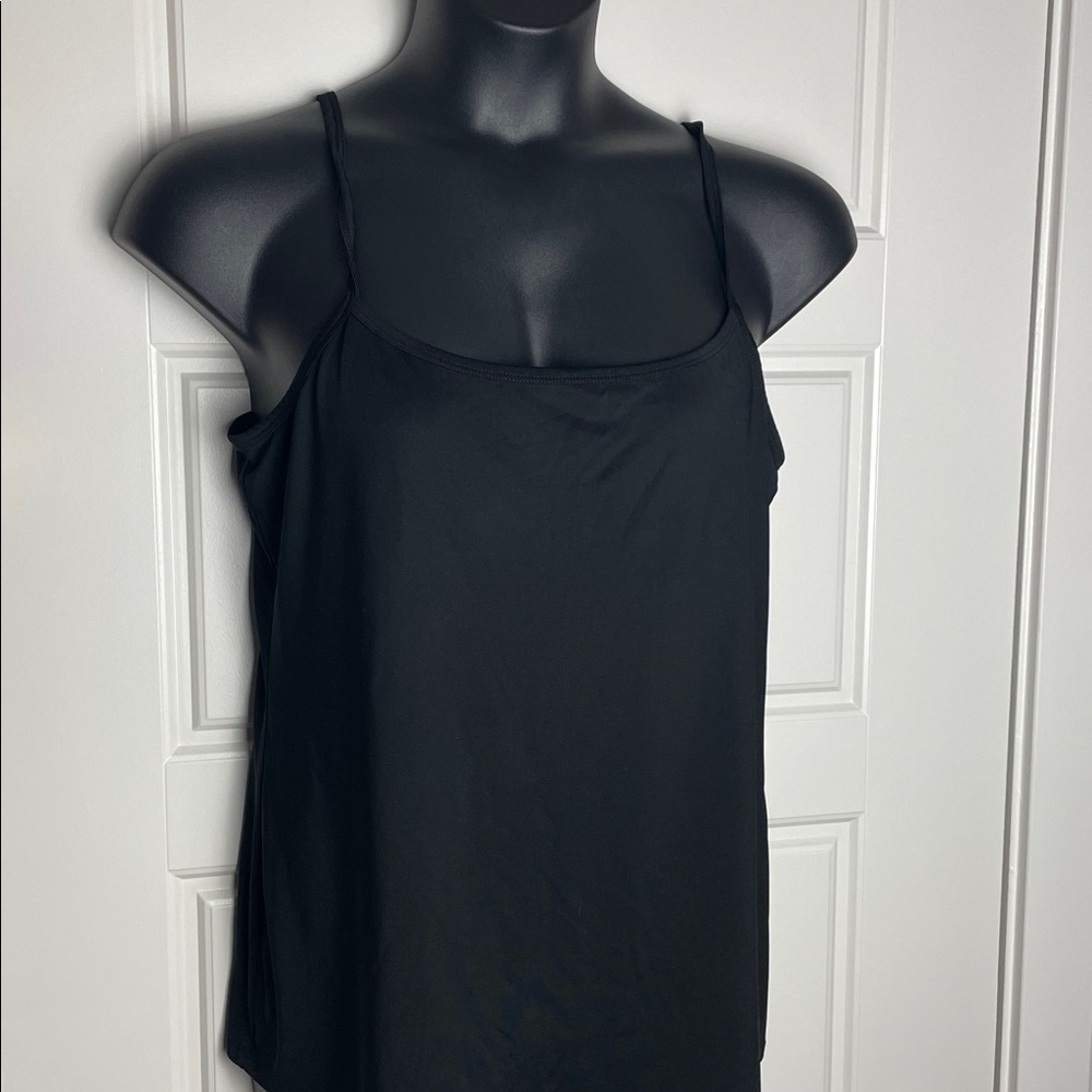 New York & Company Black Camisole Tank Top Size XL